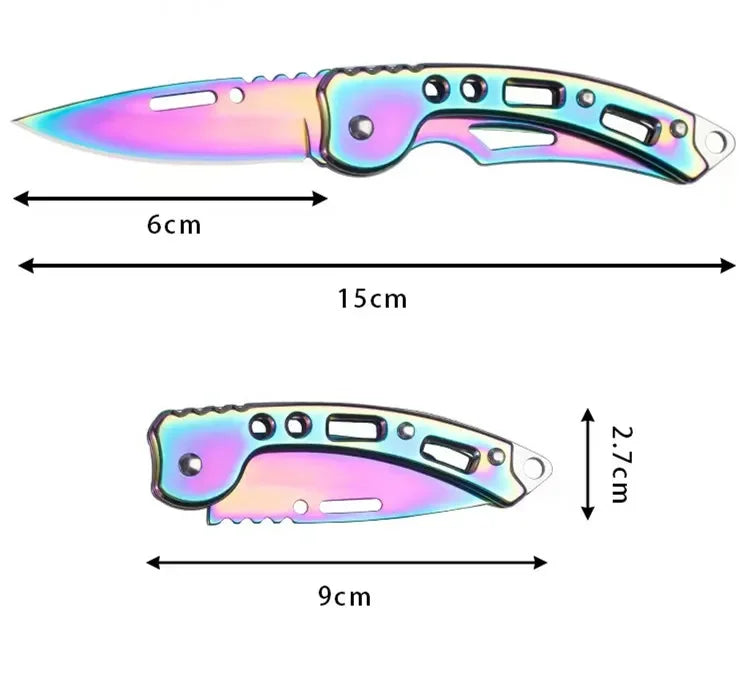 Purilite Select Stainless Steel Keychain Folding Knife - PuriLite