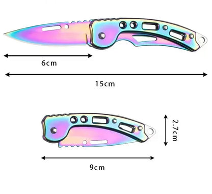 Purilite Select Stainless Steel Keychain Folding Knife - PuriLite