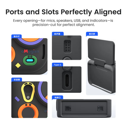 Purilite Select Silicone Protective Case – Anti-Loss Strap Go Ultra Protective Case with Detachable Lens Cap – Full Body  Shockproof Camera Cover - PuriLite