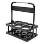 Purilite Select 6 Hole Foldable Beverage Carrier with Handle, Portable Drink Holder for Delivery, Camping, Picnic and Travel - PuriLite