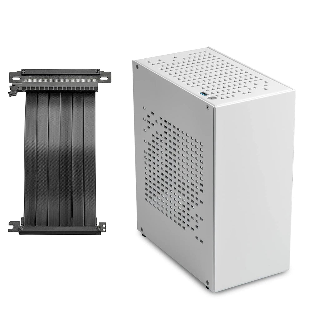 Purilite Select A07 Ultra-Compact Aluminum Mini ITX PC Case with PCIe 3.0 Riser - PuriLite
