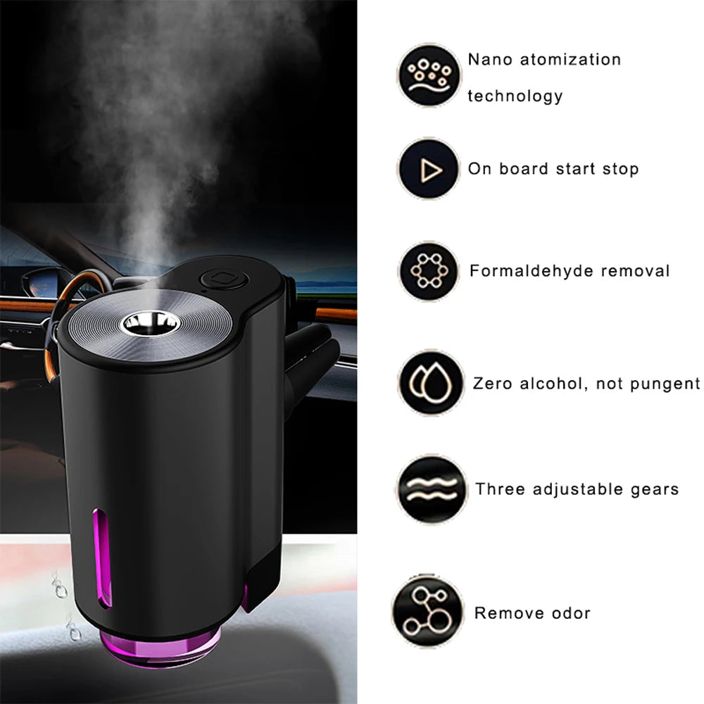 Purilite Select Car Vent Essential Oil Aroma Diffuser – Odor Eliminator & Fragrance Enhancer - PuriLite