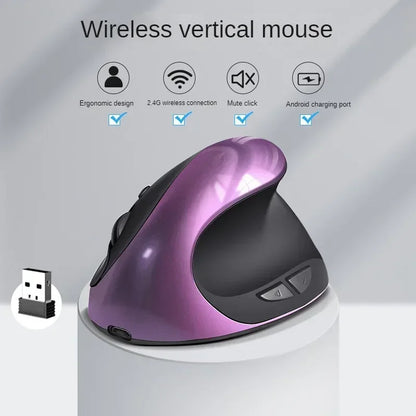 Purilite Select BTS-908 Vertical Wireless Mouse - PuriLite
