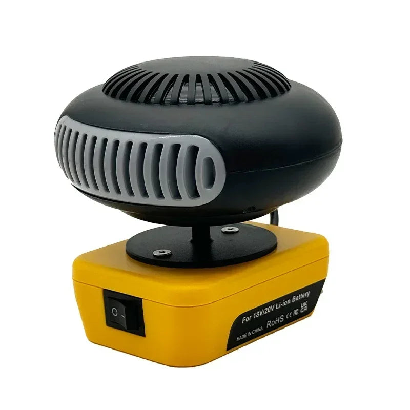 Purilite Select Portable Lithium Electric Fan Heater – Dual-Mode Warm & Cool Air Blower with USB Charging - PuriLite