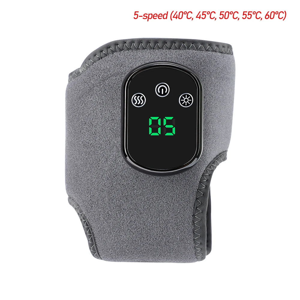 Electric Foot Massager Vibration Relaxation Ankle Massager Warm Hot Compress Ankle Brace Joint Sprain Support Ankle Protection - PuriLite