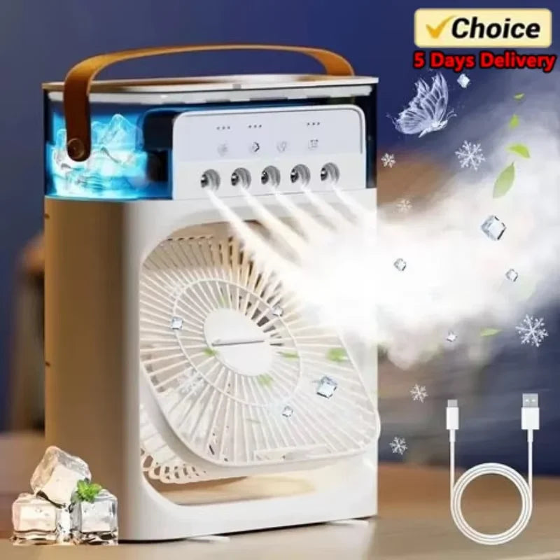 Purilite Select Portable 3-in-1 Air Cooler with LED Night Light &amp; Humidifier - PuriLite