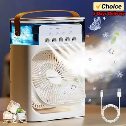 Purilite Select Portable 3-in-1 Air Cooler with LED Night Light &amp; Humidifier - PuriLite
