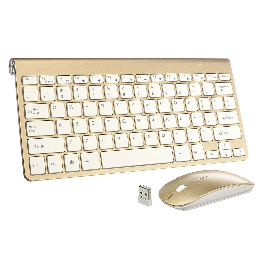 Purilite Select 2.4GHz Ultra-Thin Wireless Keyboard & Mouse Combo - PuriLite