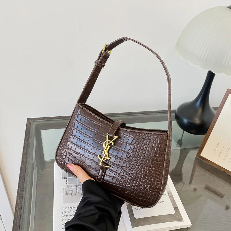 Purilite Select Fashion Stone Pattern PU Handbag - PuriLite