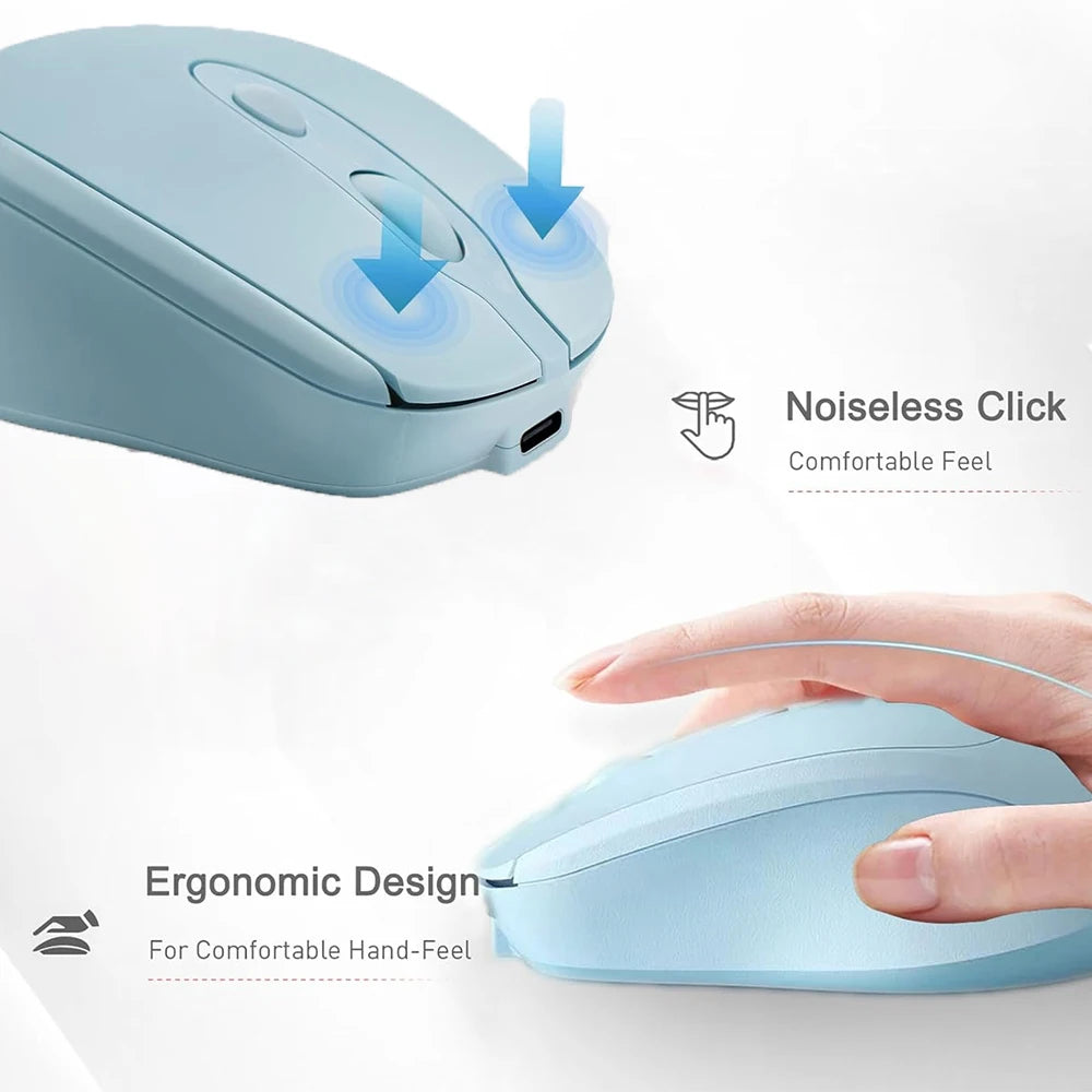 Purilite Select Rechargeable Dual-Mode Wireless Mouse - PuriLite
