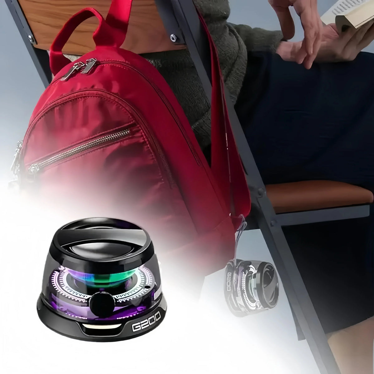 Purilite Select – Bluetooth 5.3 Mini Portable Magnetic RGB Speaker - PuriLite