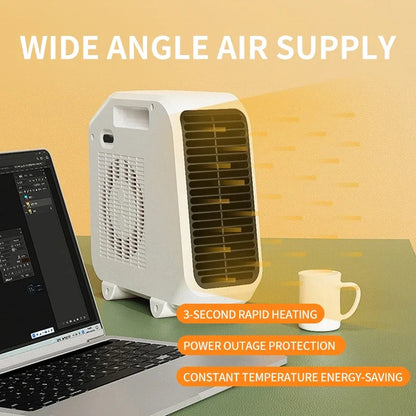 Purilite Select Mini Electric Fan Heater – 1800W Portable Heater for Home &amp; Office Use - PuriLite