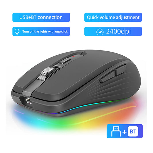 Purilite Select Dual-Mode Wireless Gaming Mouse (2.4G + BT5.1) - PuriLite