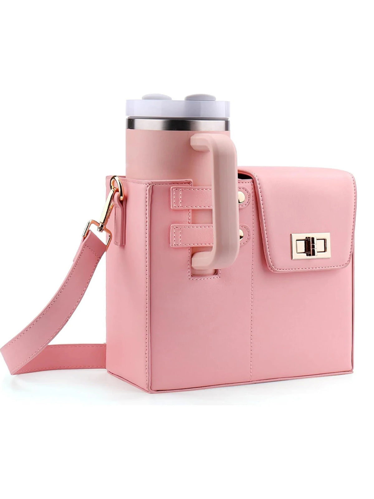 Purilite Select Crossbody Water Bottle Bag – Portable Multifunctional Bottle Storage Pouch – Single Shoulder Bag with Bottle Holder - PuriLite