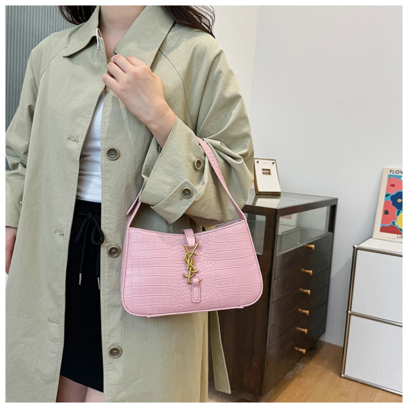 Purilite Select Fashion Stone Pattern PU Handbag - PuriLite