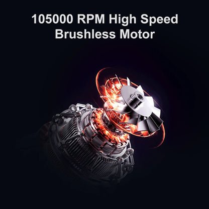Purilite Select 200000RPM Turbo Jet Blower – Powerful Air Blower & Vacuum Dust Cleaner with Type-C Charging - PuriLite