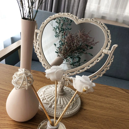 Purilite Select™ Vintage Oval Rotating Makeup Mirror - PuriLite
