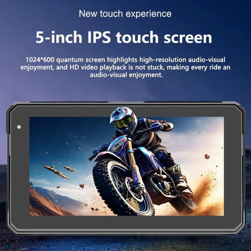 Purilite Select 5/7 Inch CarPlay Motorcycle Wireless CarPlay Android Auto AirPlay Display Screen - PuriLite