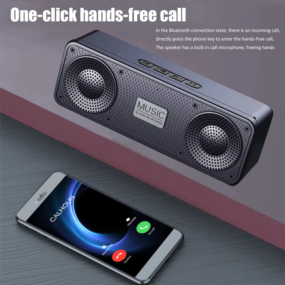 Purilite Select S18 Wireless Bluetooth Smart Speaker – Portable Subwoofer Audio with LED Lighting & Radio - PuriLite