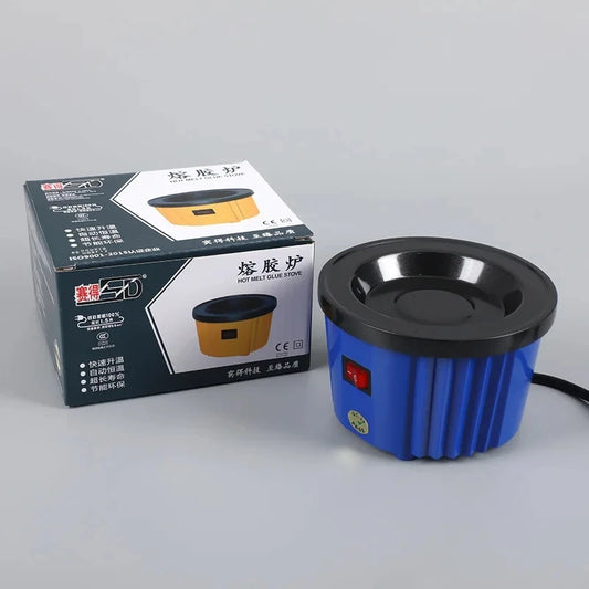 Hot Glue Pot With 100w Keratin glue Fusion Melt Hot Pot Constant Temperature For Hair Hairpiece Extension hot glue accessories - PuriLite