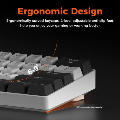 Purilite Select EK861S 61-Key RGB Wired Mechanical Keyboard - PuriLite