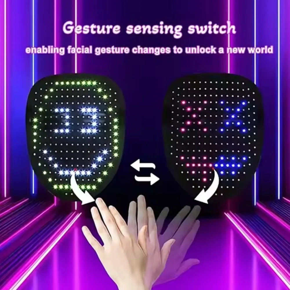 Purilite Select Color Changing LED Halloween Mask - PuriLite