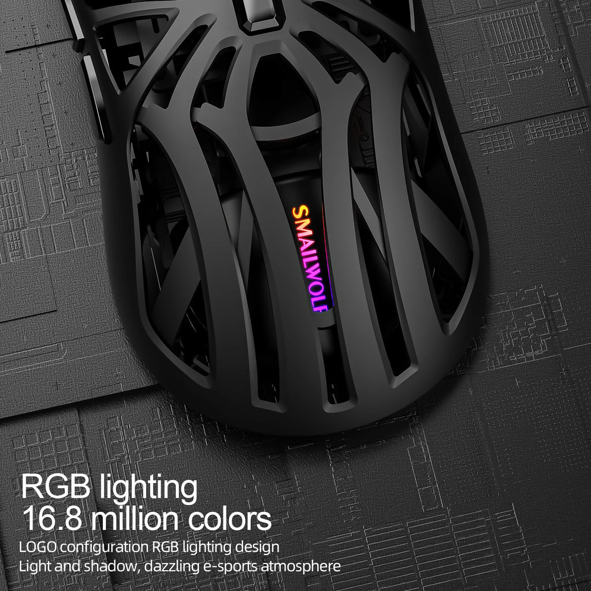 Purilite Select RS8 Tri-Mode Wireless Gaming Mouse - PuriLite