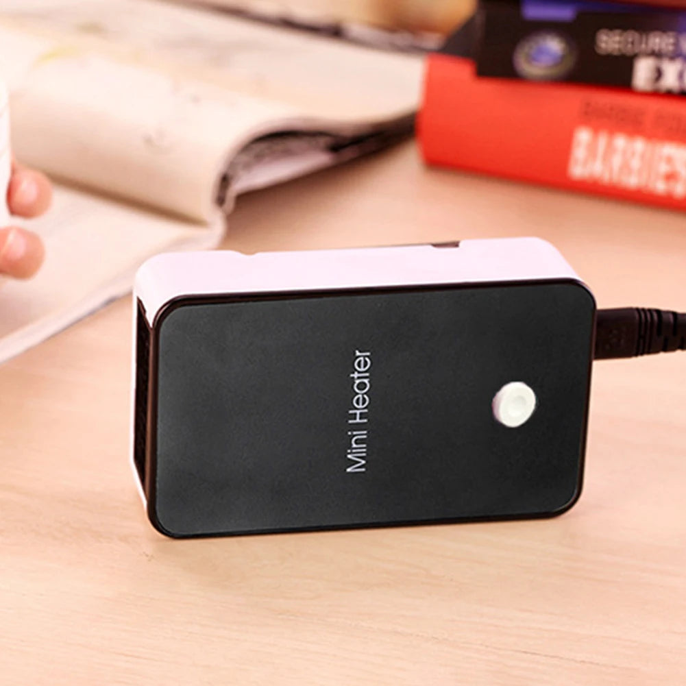 Purilite Select Mini Desktop Electric Heater – Portable Hand Warmer & Space Heating Fan for Winter Comfort - PuriLite