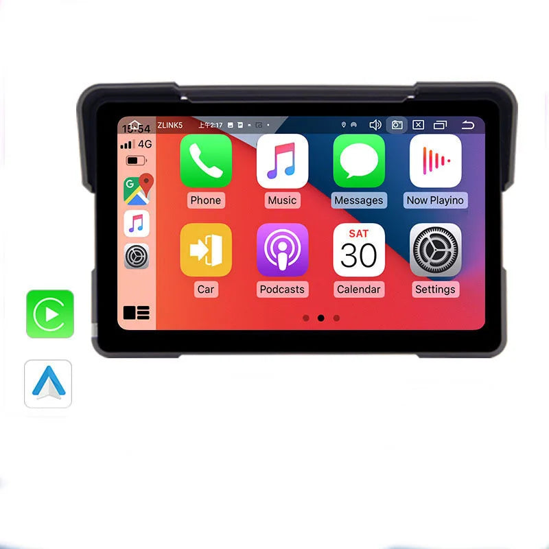 Purilite Select 5/7 Inch CarPlay Motorcycle Wireless CarPlay Android Auto AirPlay Display Screen - PuriLite