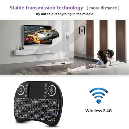 Purilite Select i8 Mini Wireless Keyboard with Backlight & Touchpad - PuriLite