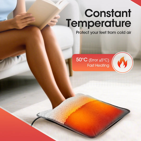 Purilite Select Winter Electric Foot Warmer – USB Powered Plush Heating Mat for Ultimate Comfort - PuriLite