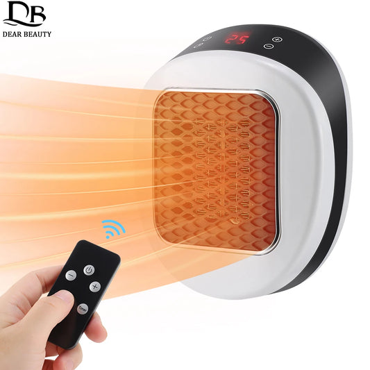 Portable Electric Heater Fan Winter Warmer Fast Heating Warm Air Blower Home Room Heater Plug in Wall Mounted Wireless Control - PuriLite