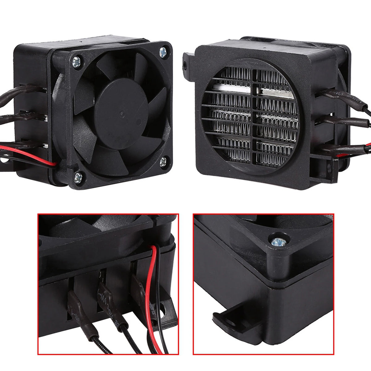 Purilite Select 100W 12V PTC Energy-Saving Air Heater Constant Temperature Heating Element for Cars, DIY Appliances & More - PuriLite
