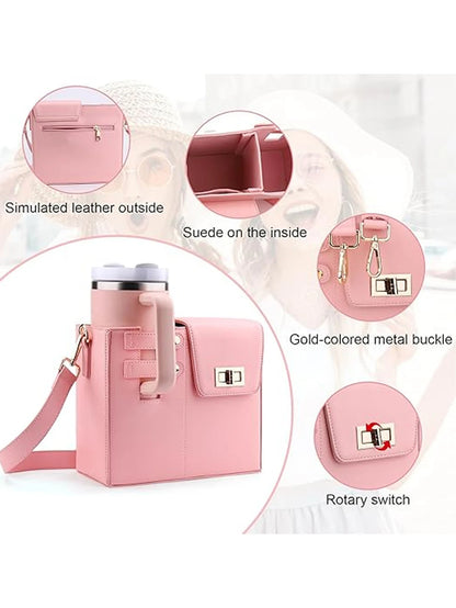 Purilite Select Crossbody Water Bottle Bag – Portable Multifunctional Bottle Storage Pouch – Single Shoulder Bag with Bottle Holder - PuriLite