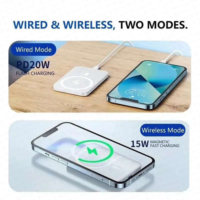 Purilite Select 20000mAh Magnetic Wireless PowerBank – PD 22.5W Fast Charger for iPhone, Samsung, Xiaomi & More - PuriLite