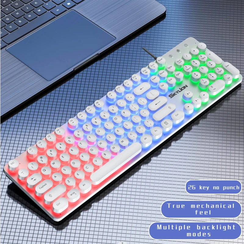 Purilite Select H300 104-Key Wired Membrane Keyboard - PuriLite