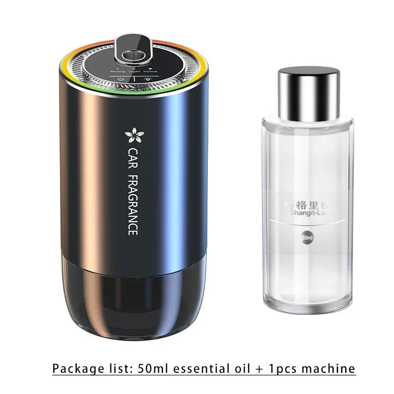 Purilite Select 1000mAh USB Rechargeable Car Air Freshener – LED Aromatherapy Diffuser - PuriLite