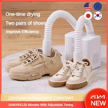 Purilite Select – 220/110V Electronic Shoe &amp; Boot Dryer with Timer and Activated Carbon Sterilization - PuriLite