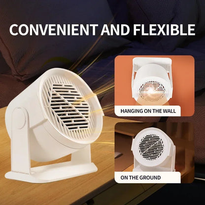Purilite Select Portable Silent Wall-Mounted Electric Heater – Compact &amp; Safe Warmth for Home and Office - PuriLite