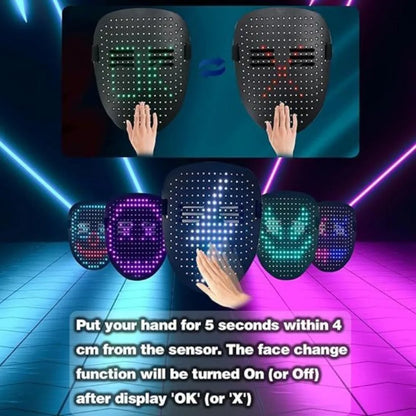 Purilite Select Color Changing LED Halloween Mask - PuriLite