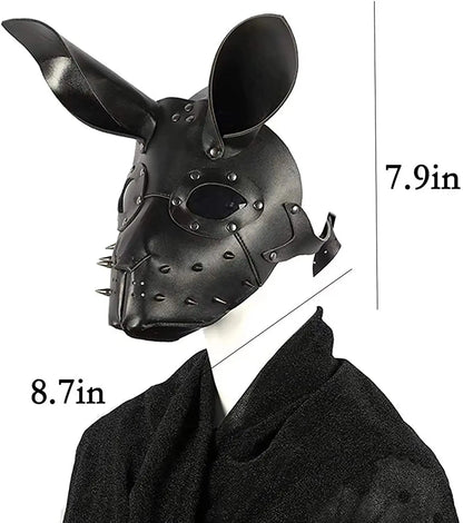 Purilite Select Leather Cat Half Face Mask – Sexy Cosplay for Women, Masquerade & Halloween Costume Accessory - PuriLite