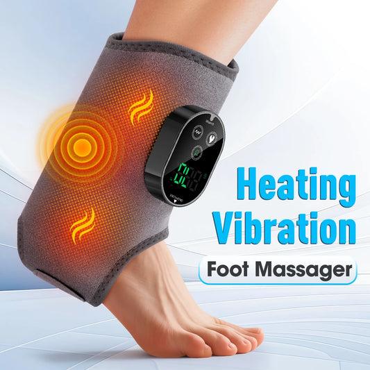 Purilite Select™ Dual Motor Heat & Vibration Rechargeable Foot and Ankle Massager - PuriLite