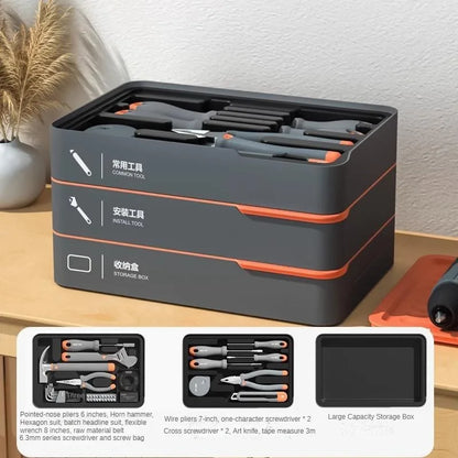 🔧 Purilite Select™ 108-Piece Household Hand Tool Set - PuriLite