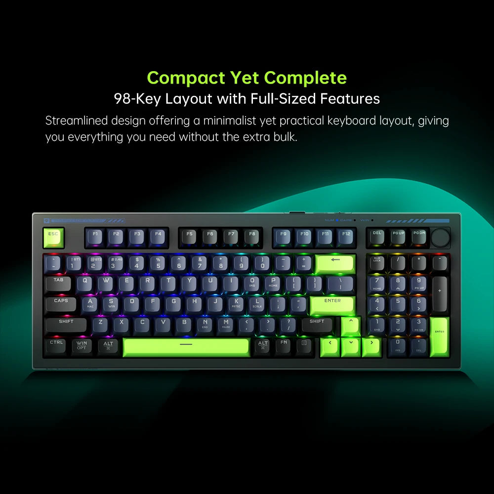 Purilite Select 98-Key Silent Membrane Keyboard - PuriLite