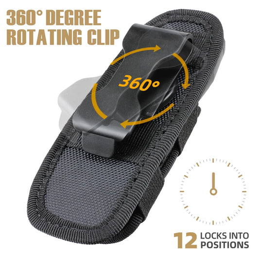 Purilite Select Tactical Flashlight Pouch Holster - PuriLite