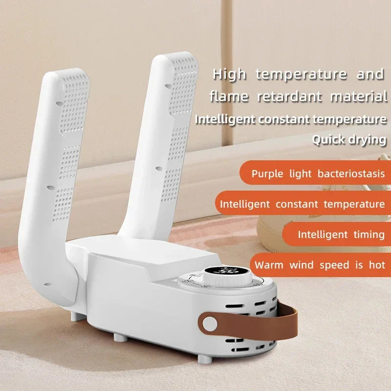 Purilite Select Intelligent Timer Shoe Dryer – Quick Drying, Deodorizing & Sterilizing Shoe Warmer for Home and On-the-Go - PuriLite