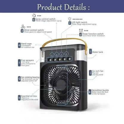 Purilite Select 3-in-1 Portable Air Conditioner Fan - PuriLite