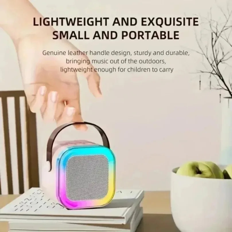 Purilite Select | Portable Bluetooth 5.3 Karaoke Speaker PA System | 2 Wireless Microphones | Home Family Singing | Kids Gifts - PuriLite
