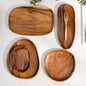 Purilite Select Solid Wood Irregular Oval Serving Tray - PuriLite