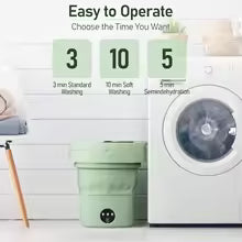 Purilite Select 15L Portable Foldable Washing Machine with Dehydration Basket - PuriLite